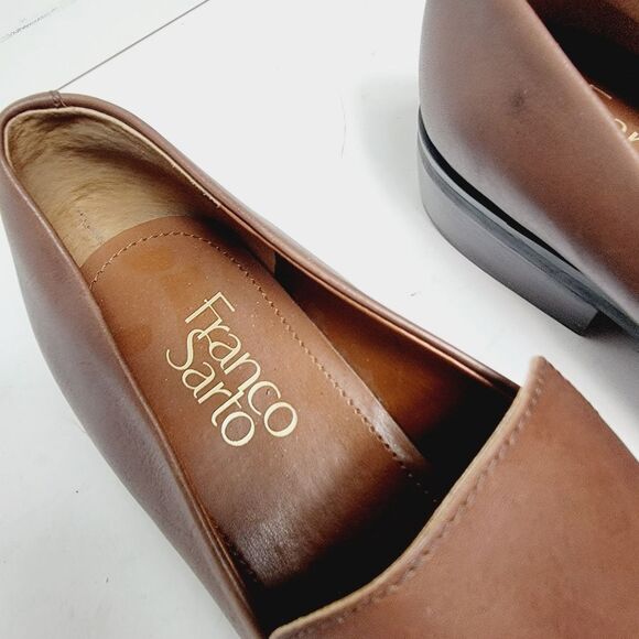 FRANCO SARTO Bocca Brown 90s Inspo Style Slip-on Loafer SIZE 7 NWOB $120 Retail - Picture 5 of 11